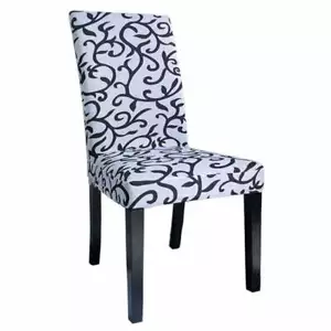 Easy Care Spandex Fitted Dining Room Chair Slipcover - Picture 1 of 28
