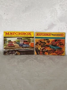 1969 + 1970 Matchbox Collector's Catalogs USA Editions NEAR FINE 1st Editions - Picture 1 of 10