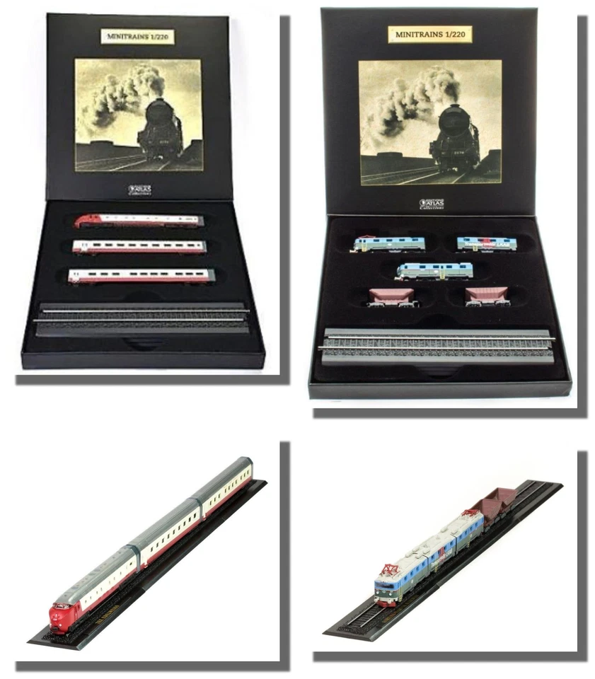 Tee Edelweiss +Kiruna - Narvik Railway, 2 Great Trains Set  Z guage 1/220 scale - Image 1 of 1