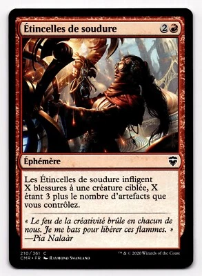 MTG Welding Sparks 210/361  Commander Legends Étincelles de soudure French - Image 1 of 2
