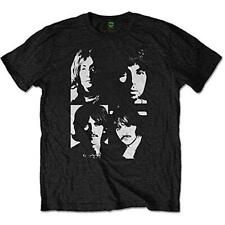 The Beatles Men's USSR (Back Print) T-Shirt M Black (Black Black)