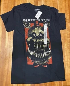 Unisex Men’s Women’s FNAF Five Nights At Freddy’s Freddy Fazbear Tshirt - Picture 1 of 4