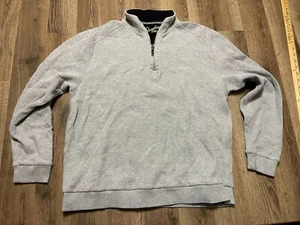 Paradise Collection Sweater, Men's Size Medium, Gray, Pullover, Long Sleeve - Picture 1 of 9
