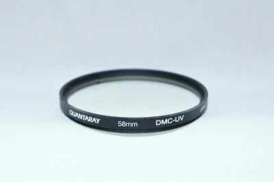 Quantaray 58 mm DMC (Digital Multi-Coated) UV Screw-In Filter Made Japan.(V-170) - Image 1 of 3