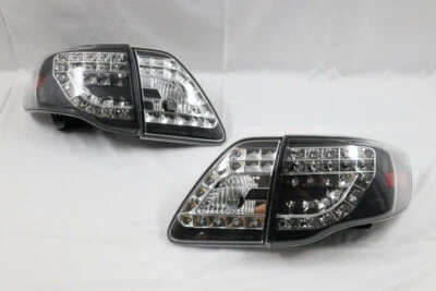 For 2009-2010 Toyota Corolla Altis Clear/Black LED Brake Signal Tail Light - Image 1 of 4