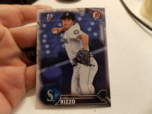 2016 Bowman Draft #BD117 Joe Rizzo - Modesto Nuts Seattle Mariners heiß - Bild 1 von 2