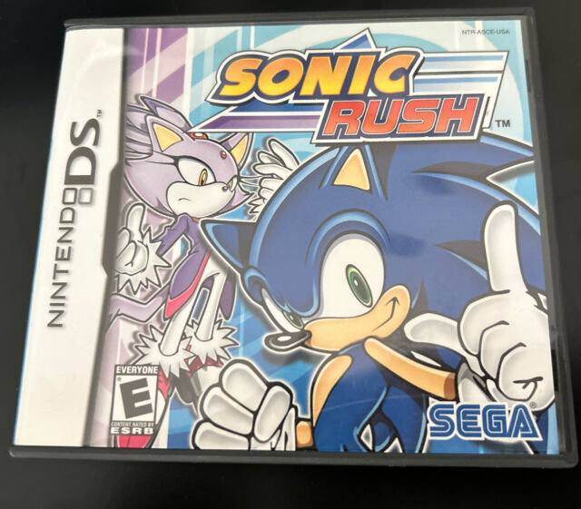 Sonic Rush Adventure (Nintendo DS) NEW SEALED Y-FOLD NEAR-MINT, RARE!  5060138431980