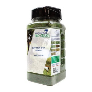 WWScenics 4mm Summer Static Grass - 1000ml Canister - Picture 1 of 1