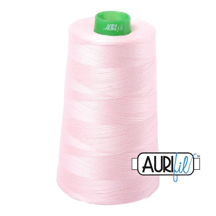 Aurifil Thread Mako 40wt 100% Cotton Cone - 1 x 5140 yards Each - Image 1 of 1