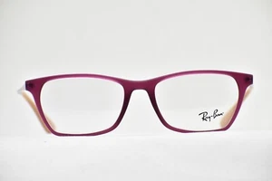 Ray Ban RB7053 5526 Wine/Carmel Temples Eyeglasses New Authentic 52 - Picture 1 of 7