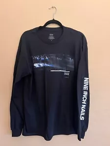 2022 N.I.N Official Merchandise Concert Tour Long Sleeve Shirt LARGE - Picture 1 of 2