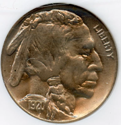 NGC - Buffalo Nickel - 5c - 1920 - MS-65 - Image 1 of 4