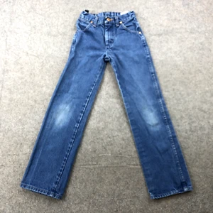 Wrangler Jeans Boys 10 Slim Wash 13MWZ Western Cowboy Ranch Youth Kids - Picture 1 of 16