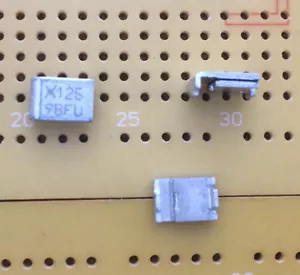Fusibile reimpostabile 1,25 A SMD PTC viaggio autoresettante multi quantità - Foto 1 di 2