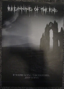 Beginning Of The End - If You're Going Through Hell A3 poster (Agnosy, crust) - Bild 1 von 1