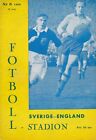 Sweden V England (Friendly In Stockholm) 1956