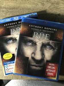 The Rite (Blu-ray/DVD, 2011, 2-Disc Set, Includes Digital Copy) PG-13, Slipcover - Imagen 1 de 4
