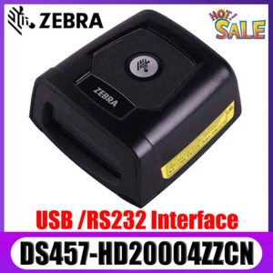 Zebra DS457-HD20004ZZCN 1D/2D Festmontage Barcode Scanner Leser USB/RS232 Kit - Bild 1 von 9