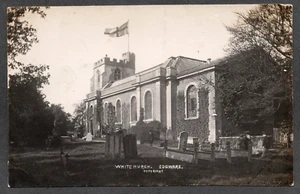 Postcard Edgware nr Harrow London Middlesex church Whitchurch RP by Allpress - Picture 1 of 2