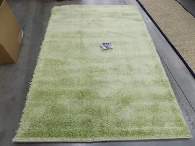 GREEN 5'-1" X 7'-6" Damaged Binding Rug, Reduced Price 1172590730 SGC720F-5 - Image 1 of 4