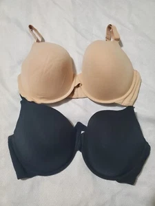 Fruit of the Loom Women's T-Shirt Bra 2 Pack 40DD G2 - Picture 1 of 5