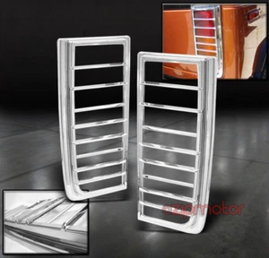 03-09 HUMMER H2 SUV REAR TAIL LIGHT COVER TRIM BEZEL GUARD CHROME 04 05 06 07 08 - Bild 1 von 1