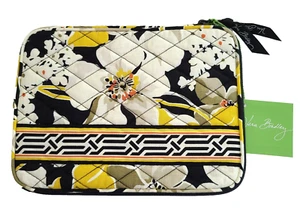 Vera Bradley Dogwood eReader eBook Sleeve 8,5x6,5 Imbottito Zip Cattura tutte le tasche N69 - Foto 1 di 6