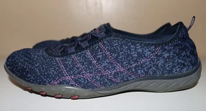 Skechers Relaxed Fit Memory Foam Wmn 8.5 Breathe Easy Fortune Knit Shoe SlipOn - Picture 1 of 6