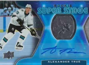 2020-21 Upper Deck Trilogy Rookie Super Stage Auto Alexander True 5/10 #RSS-7 - Picture 1 of 2