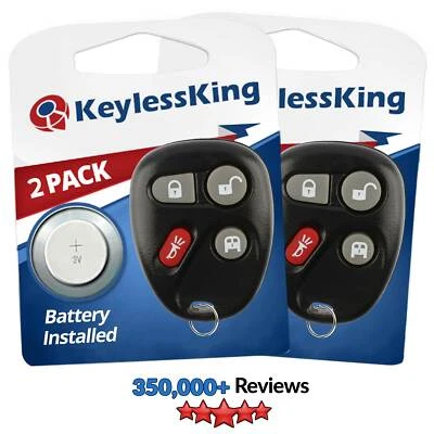 2 Replacement for GMC Savana 1500 2500 3500 - 2003 2004 2005 2006 2007 Remote - Image 1 of 4