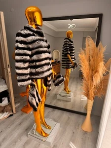 Women's Winter Coat Real Fox Fur Coat Soft Stylish Free shipping - Picture 1 of 8