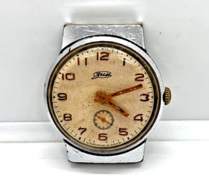 Zim Vintage Watch Rare Ussr Men Serviced Soviet Wris Original Military Retro Old - Picture 1 of 24