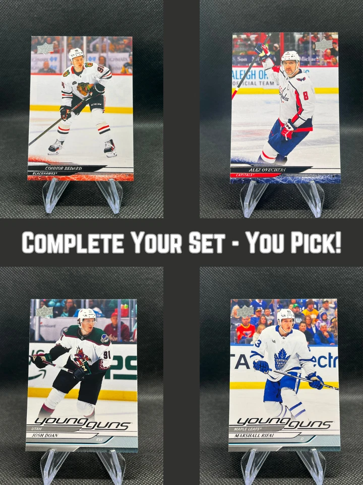 2024-25 Upper Deck Series 1 Base + YOUNG GUNS - You Pick! UPDATED 3/17/25 - Image 1 of 1