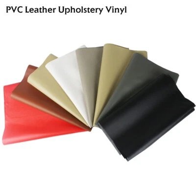 Faux Leather Upholstery Fabric Material Auto Boat Home Seat Furniture Repair DIY - Image 1 of 4