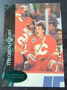 1992-93 Parkhurst Emerald Ice Hockey #19 Theo Fleury *BUY 2 GET 1 FREE*