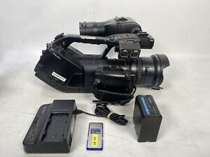Sony PMW-EX3 Camcorder + charger, battery, manual,64GB SXS card,wide angle