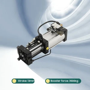 Für BT40 Spindel 3,0T-13L 3000KG Druckluft Ladedruckzylinder 13mm - Bild 1 von 14