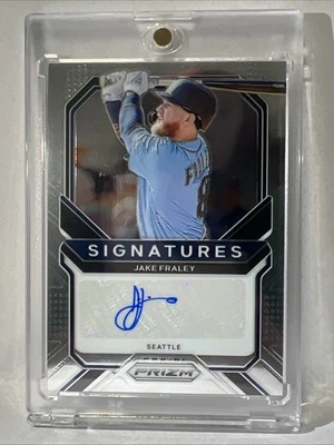 2021 Panini Prizm - Jake Fraley Signatures Prizm Autograph Auto Mariners #SIG-JF - Image 1 of 2