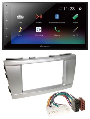 Pioneer USB Bluetooth DAB 2DIN MP3 Autoradio für Toyota Camry (2006-2011) - Bild 1 von 4