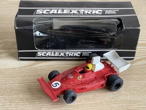 Vintage 70er Jahre, Scalextric, C.124, Ferrari 312..F1 Auto, mit Originalkarton. - Bild 1 von 16