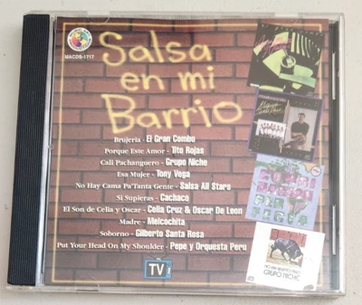 Salsa En Mi Barrio - Tito Rojas El Gran Combo Oscar D'Leon Celia Cruz Cd - Image 1 of 2