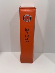 SHEDEUR SANDERS SIGNED TOUCHDOWN PYLON CLEVELAND BROWNS PROOF NFL STAR JSA COA - Picture 1 of 3