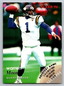 1996 Fleer - Warren Moon #78 - Picture 1 of 2