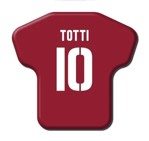 Calamita Simile a T-Shirt Calcio Stagione 2004/2005 Roma 10 Francesco Totti - Picture 1 of 9