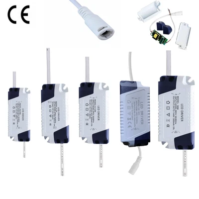 LED Driver Kompakt Treiber Netzteil Trafo 3W 7W 12W 18W 25W 36W 50W 300mA DE - Bild 1 von 4