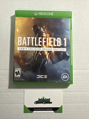 Battlefield 1: Early Enlister Deluxe Edition (Microsoft Xbox One, 2016) - CIB - Image 1 of 3