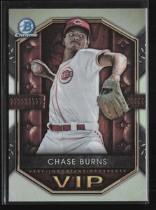 2025 Bowman #VIP-7 Chase Burns Very Important Prospects Cincinnati Reds - Picture 1 of 2