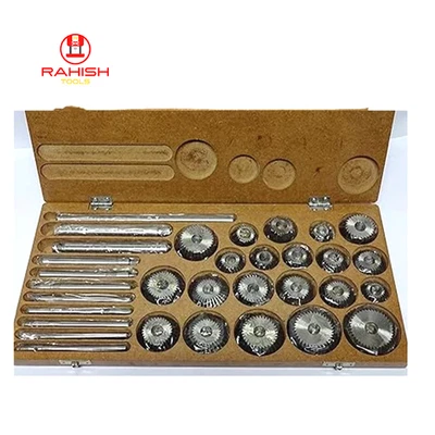 Ventilsitzfräser Satz - mit 21 Messern für Oldtimer und Motorräder + 8 Führungen - Bild 1 von 4