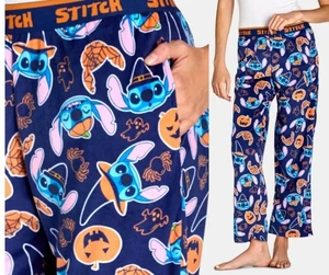 Disney Women's Stitch Velour Sleep Pants 3X (22W-24W COLOR BLUE Depths NWT - Picture 1 of 19
