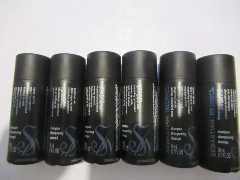Champú Sebastian Trilliance para todo el cabello tamaño de viaje 1,7 oz PACK DE 6 Foto 1 de 1